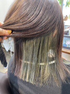 ピース 大島店(Peace) 髪質改善カラー／ショートボブ／ショートヘアー／50代／40代