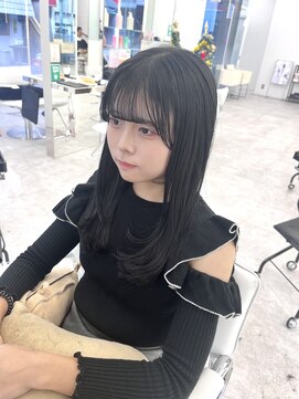 ブラウン(Brown) レイヤーカット