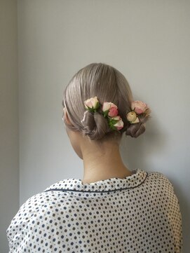 ビューズ(VIEWS) ヘアアレンジ/ヘアセット/おだんご/シニヨン[表参道]