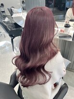 ジーナリア(Xena ria)&nbsp;《衣織》ピンクラベンダー/ケアブリーチ/韓国ヘア