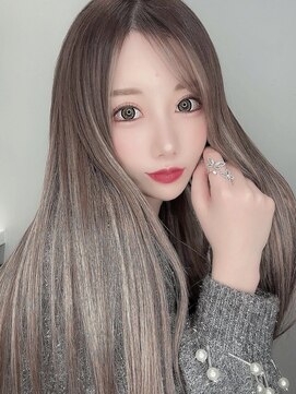 エリーツ 表参道(elyts) シールエクステでグラデーション韓国ヘア　ワンホン　表参道