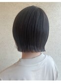 【CASA.mio】マットグレージュミニボブ