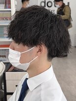 メンズ サロン ドット トウキョウ 町田店(men's salon dot. tokyo)&nbsp;刈り上げマッシュ×ツイストスパイラル