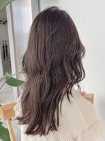 シェル 津山の手店(shel)&nbsp;20代30代40代◎暗めカラー透明感アッシュグレージュ