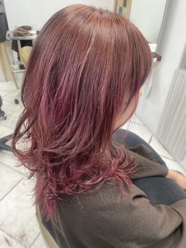 アース 西千葉店(HAIR&MAKE EARTH) ☆ピンクベージュ☆