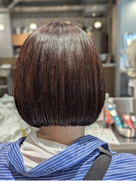 オーガニック リブ 川越(organic+live) 秋冬オススメ!20代30代かわいい切りっぱなしボブ