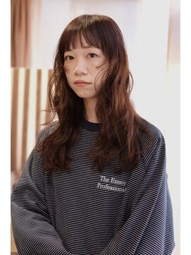 レッドブラウン　ロング