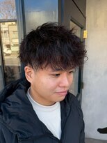 インク(inc)&nbsp;メンズ刈り上げツイストスパイラルパーマ