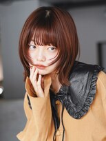 アルバム 池袋(ALBUM)&nbsp;前髪カット顔周りレイヤーくびれミディクラゲヘアー_F1186