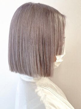 ブロック ジャポン(bloc japon) ソフトアッシュグレー × ミニボブ