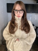 スタンド(STAND)&nbsp;レイヤーカット×ベージュカラー