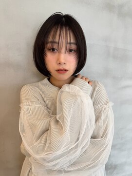ロニカ 銀座(LOuNICA) レイヤーボブ/フェイスレイヤー/20代30代40代ショートボブ