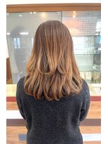 トップヘアー 中庄店(TOP HAIR fuapua)&nbsp;レイヤーカット【りり】