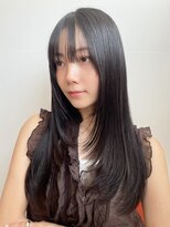 トリッカ シブヤ(TRICCA SHIBUYA)&nbsp;シースルー/2way/顔周りレイヤー/小顔ヘア/セミロング/髪質改善