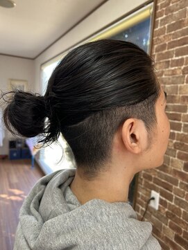 ライム ツーブロック