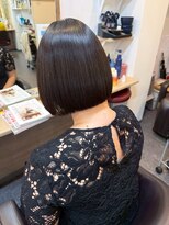 アンサ 長岡天神店(ANSA) コンパクトボブ×艶ストレート
