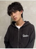 シャドウパーマ ルーズパーマ 波巻きパーマ マッシュ ツイスパ