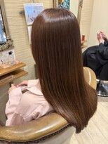 ブランシェ ヘアデザイン(BLANCHE hair design)&nbsp;美髪ストレート×ブラウンカラー