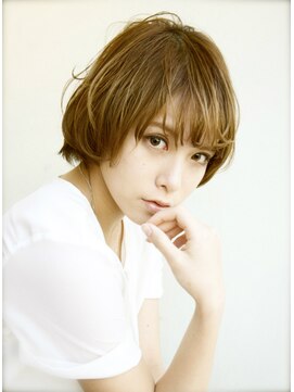ピニオンライフ(Pinion life) ナチュラルでふんわりルーズショートボブ
