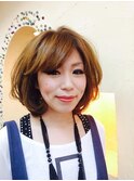 大人めカジュアルボブ♪