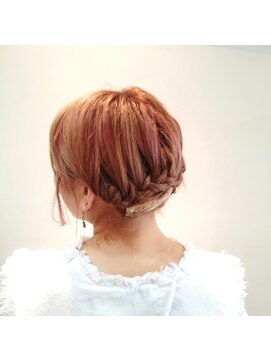 ヘアーアンドメイク フォルス(HAIR&MAKE FORS) 短い髪でも出来る☆簡単アレンジ#16