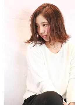 ヘアサロンエム 川越(HAIR SALON M) 切りっぱなし外はねBOB