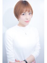 ラウンジ モリオ イケブクロ(Lounge MORIO Ikebukuro) 【morio池袋】斜めバング大人かわいい小顔モードショート
