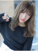 ☆ムーディーなウェット感が"モテ"なセミロング☆