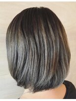 リコモ(Likkle More) 3Dカラー×グレー 担当川端 【十条 美容室 リコモ】
