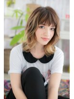 ヘアアンドビューティー ミック(Hair & Beauty miq) 外国人風!こなれ感くびれセミディ