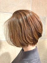 シャル 船橋(shalu)&nbsp;～石井　イルミナカラー　王道グラデーションショートボブ～