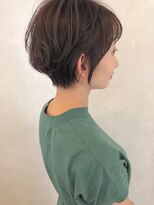 ジュエ ヘアー デザイン(Jue hair design) 秋におすすめ！ピンクベージュなショートスタイル