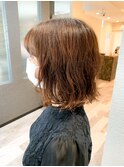 ぷつっとゆるパーマ