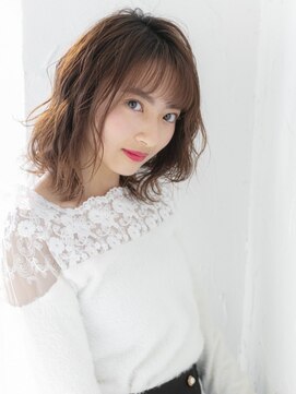 プライズ 所沢プロぺ通り店(prize) 切りっぱなし春カラーセミウェットウェーブ【Prize所沢】