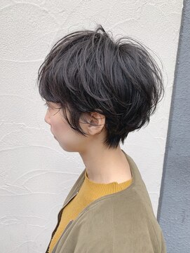 ウニコ(unico.) 【unico.】黒髪ショート・すっきりショート・パーマショート