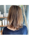 ハイライトたっぷりレイヤースタイル