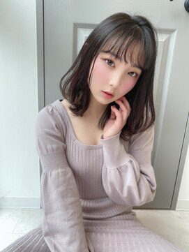 ヘアーサロン ロージー 北上本通り店(Rosy) 「大人かわいい」ふんわりミディ