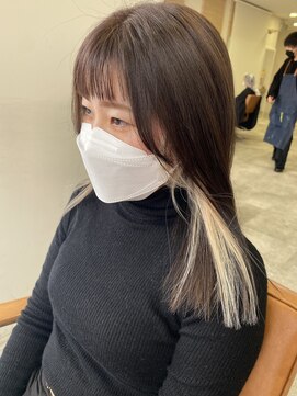 シェノン 武庫之荘(CHAINON) 似合わせカット／アースカラー/くびれヘア／デザインカラー