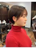 【畑中正敏】20代30代40代◎小顔丸みくびれショート、ボブ