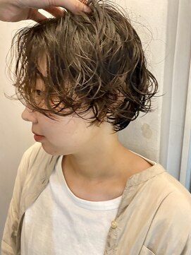 オドル(odol) 『odol和歌山』20代30代40代大人可愛いハンサムショート×パーマ