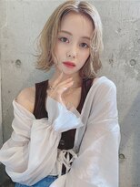 ルービック 梅田茶屋町(Rubik)&nbsp;大人かわいいウェーブボブ/おしゃれ感◎/20代30代40代