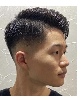 ヒロギンザ 新橋銀座口店(HIRO GINZA) フェードバーバースタイル