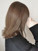 ラクール(la cour)&nbsp;柔らかベージュ×セミディ