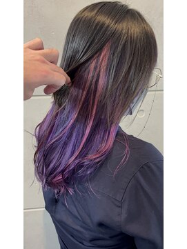 ジーク(SieG) 切りっぱなしレイヤー/インナーバイオレット、ピンクライト