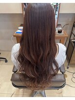 カノエ 下松店(canoe)&nbsp;ピンクブラウン/髪質改善縮毛矯正/髪質改善/韓国風/韓国ヘア