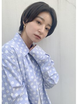 ナイン(nine) 【吉祥寺/荻野元気】ショートxグレイカラー 白髪染 40代50代60代