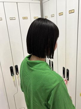 クロップ エス 茅ヶ崎本店(crop es) 切りっぱなしbob