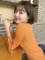 トップヘアスパアンドリゾート 鳴海(TOP HAIR spa&resort) 輝くツヤボブで主役になろう!/カーキベージュ/20代30代40代