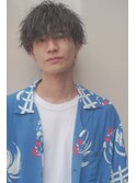 無造作 波巻 ニュアンスマッシュ サイドパート ツイスパ