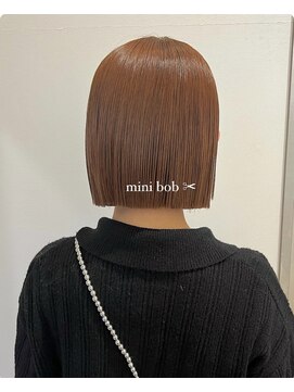 ガーランド (Garland) 切りっぱなしボブ/顔周りレイヤー/前髪/原宿神宮前